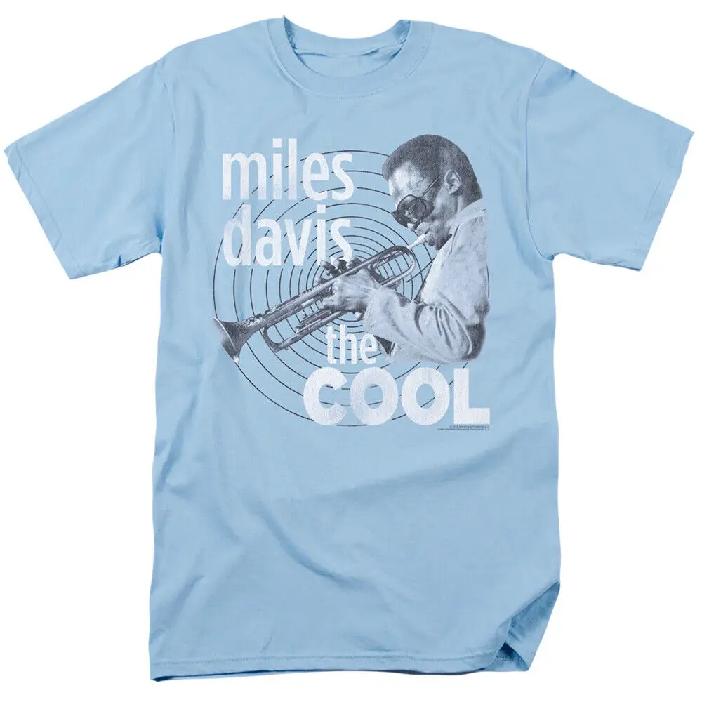 Miles Davis Trumpet Jazz Music Album Song The Cool Classic Mens T-Shirt