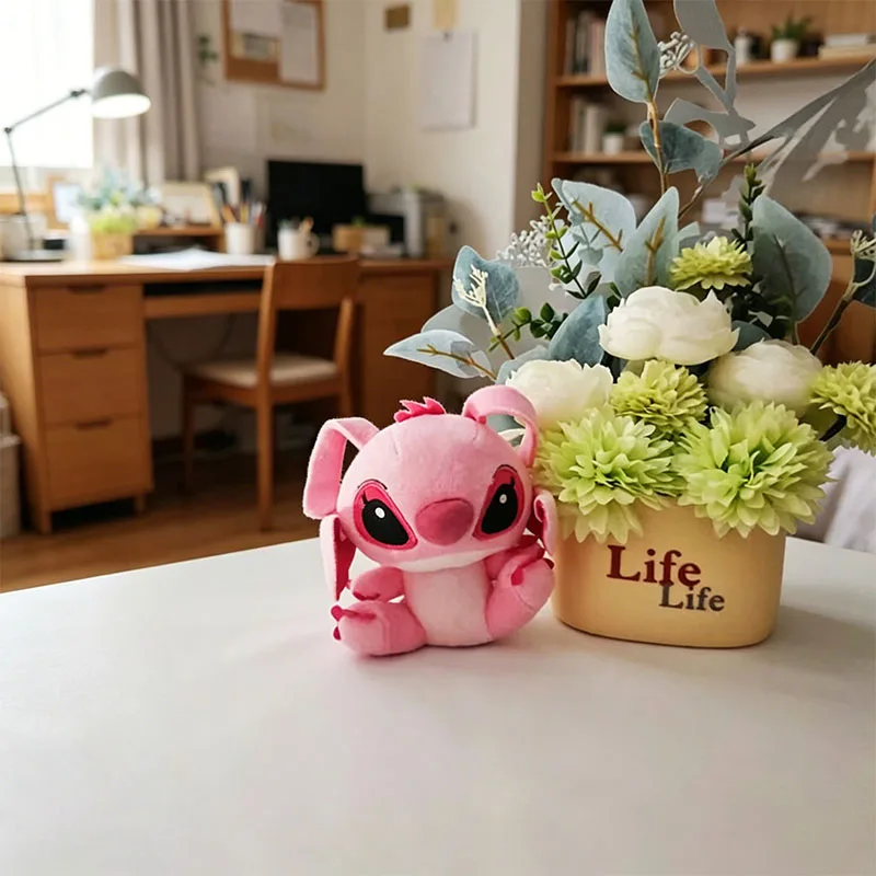 

/./. 10cmCute Stitch Plush Doll, Soft Cartoon Figure from Lilo & Stitch, Birthday Gift, Plush Pendant for Home & Room Decoration