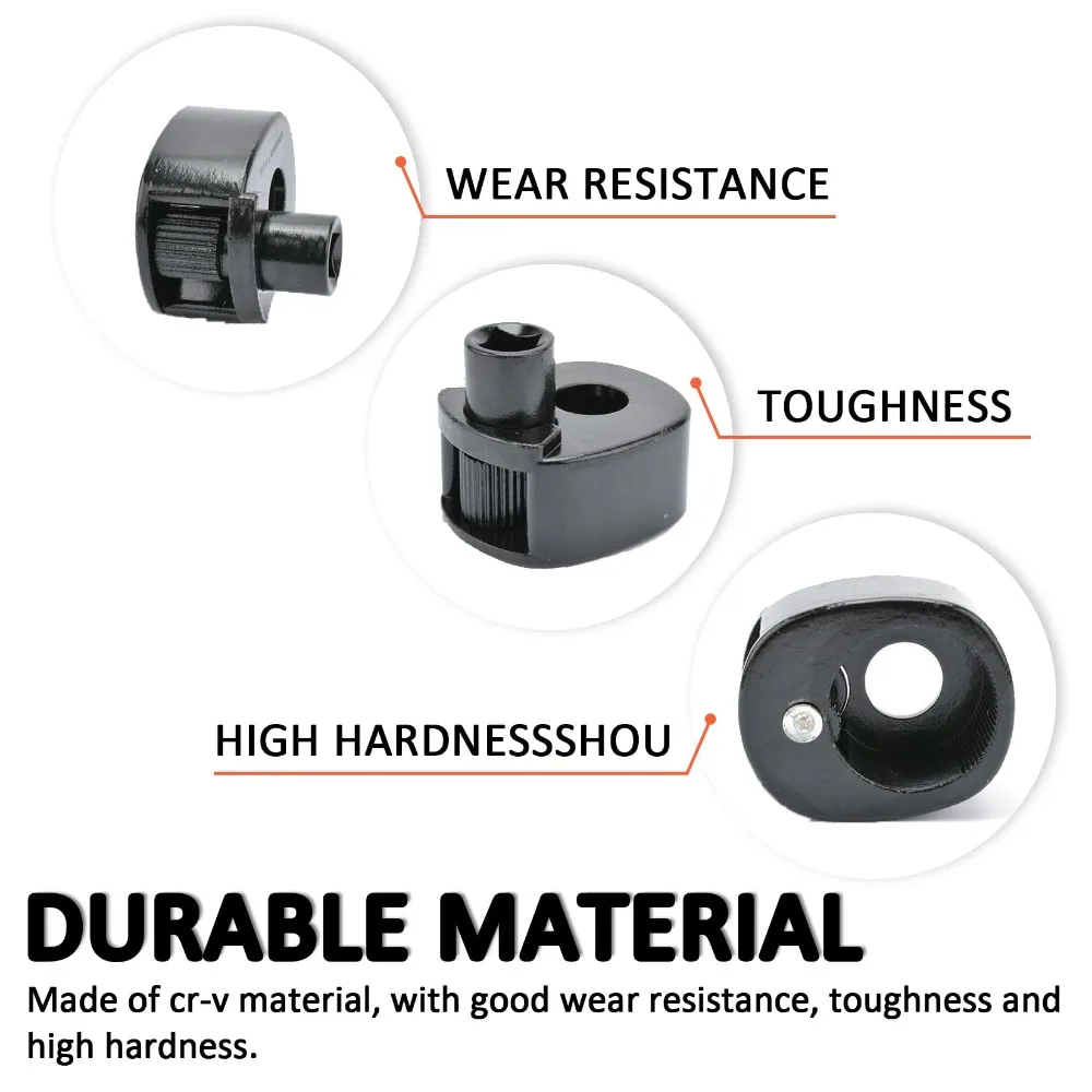 33-42mm Universal Car Tie Rod Wrench Inner Steering Rudder Rod End Removal Automotive Tool Round Automotive Repair