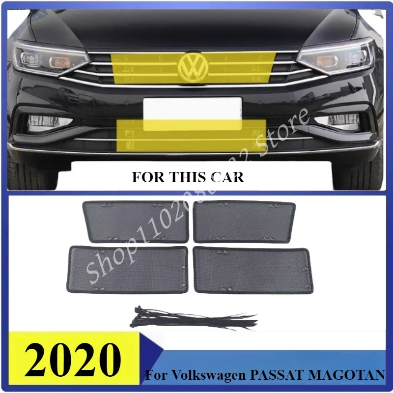 

Защитная крышка для воздухозаборника, сетка для вставки воздуха, гоночная решетка для Volkswagen PASSAT MAGOTAN 2020, фильтр