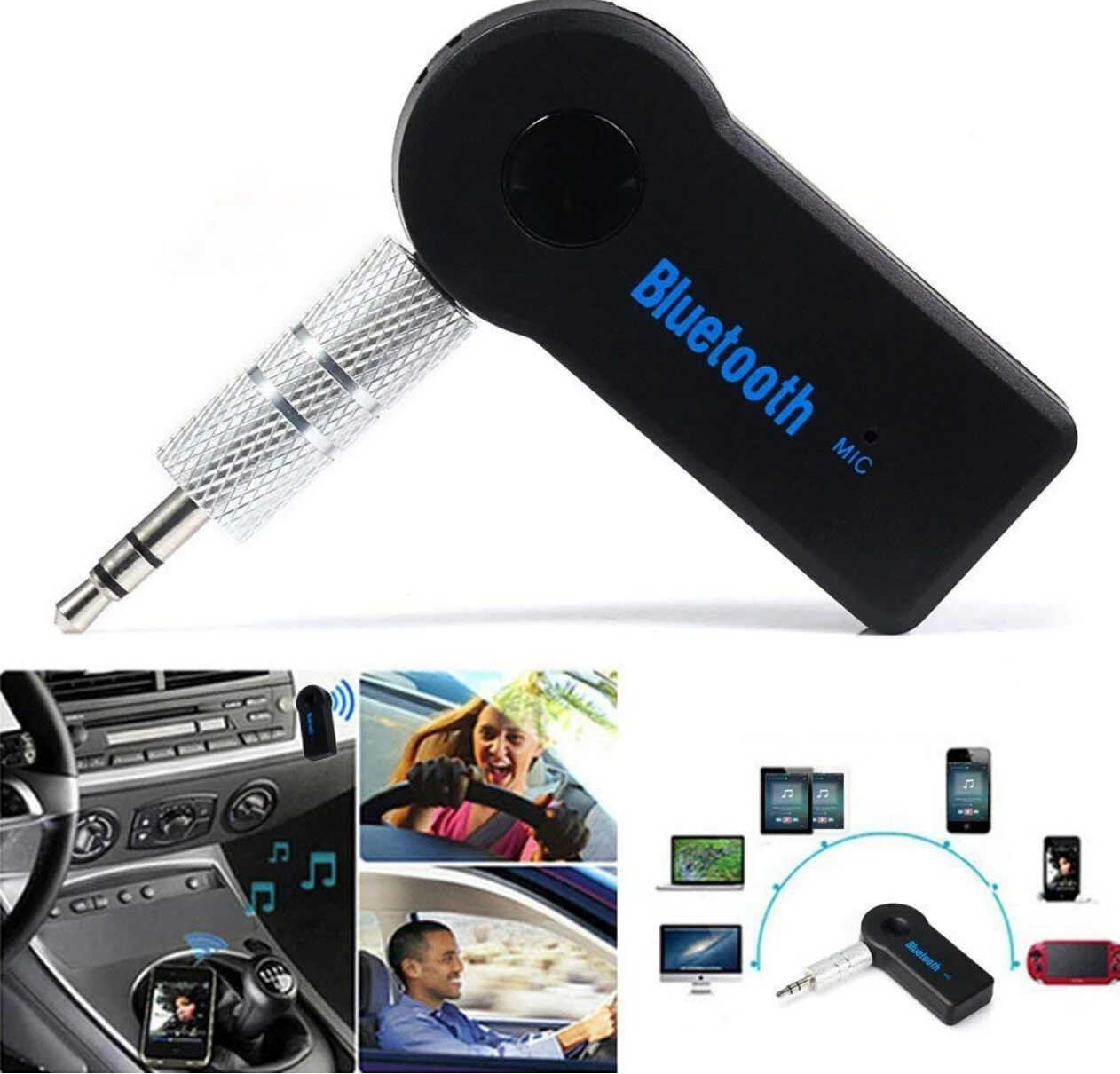 Bluetooth AUX Audio 3.5mm Jack Bluetooth Music Receiver Car Kit for YAMAHA THRUXTON R Steve McQueen SE SPRINT GT RS ST RS TWIN