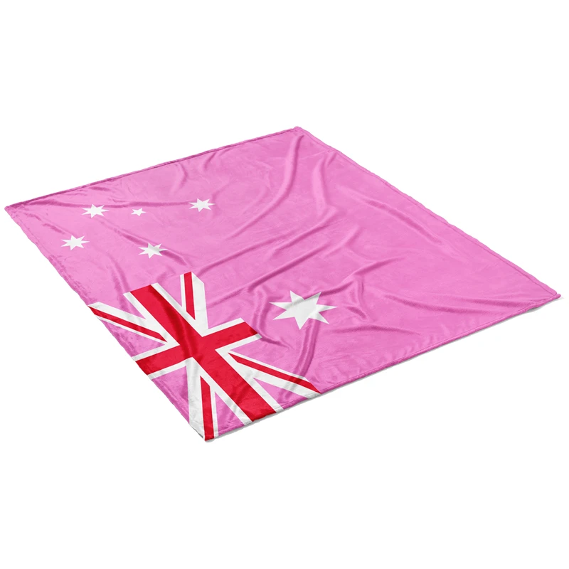 Aertemisi Australia LGBT Rainbow Pride Pet Blanket for Small Medium Large Dog Cat Puppy Kitten Couch Sofa Decor