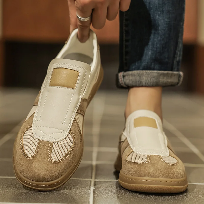 

2025New Comfort Casual Spring/Summer Breathable Loafers Slip-on Sneakers39-44High-quality Men's Sports Shoes