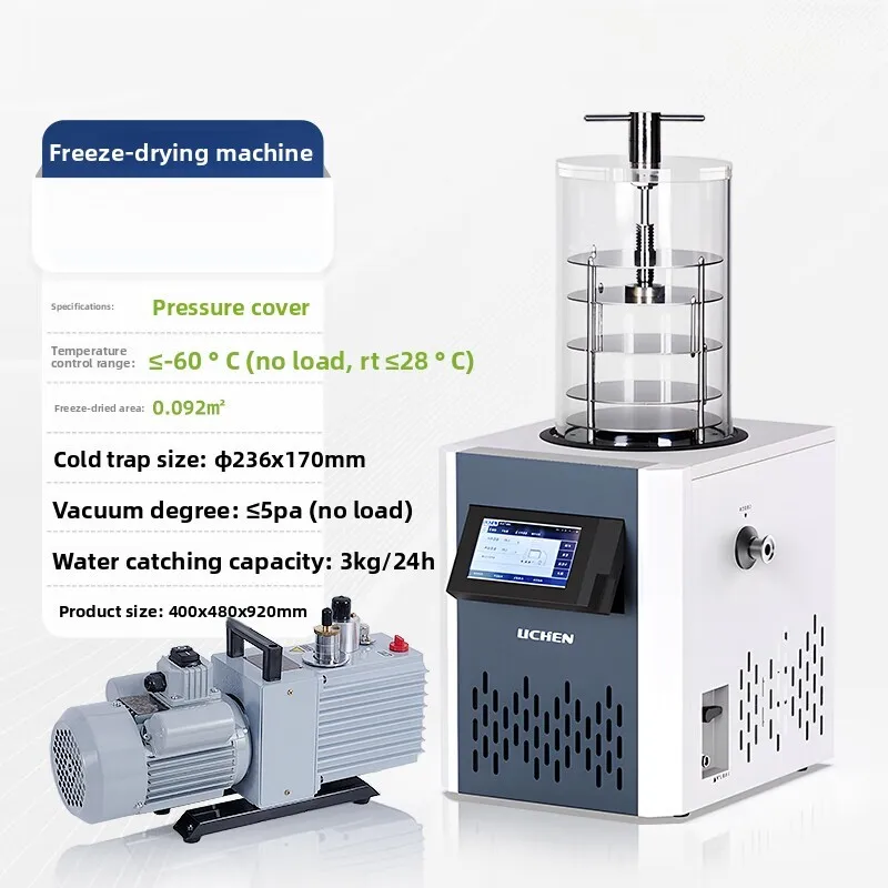 

Freezing Freeze Laboratory Vacuum Multi-manifold Traditional Chinese Medicine Scientific Research Household Fruit Freeze Dryer