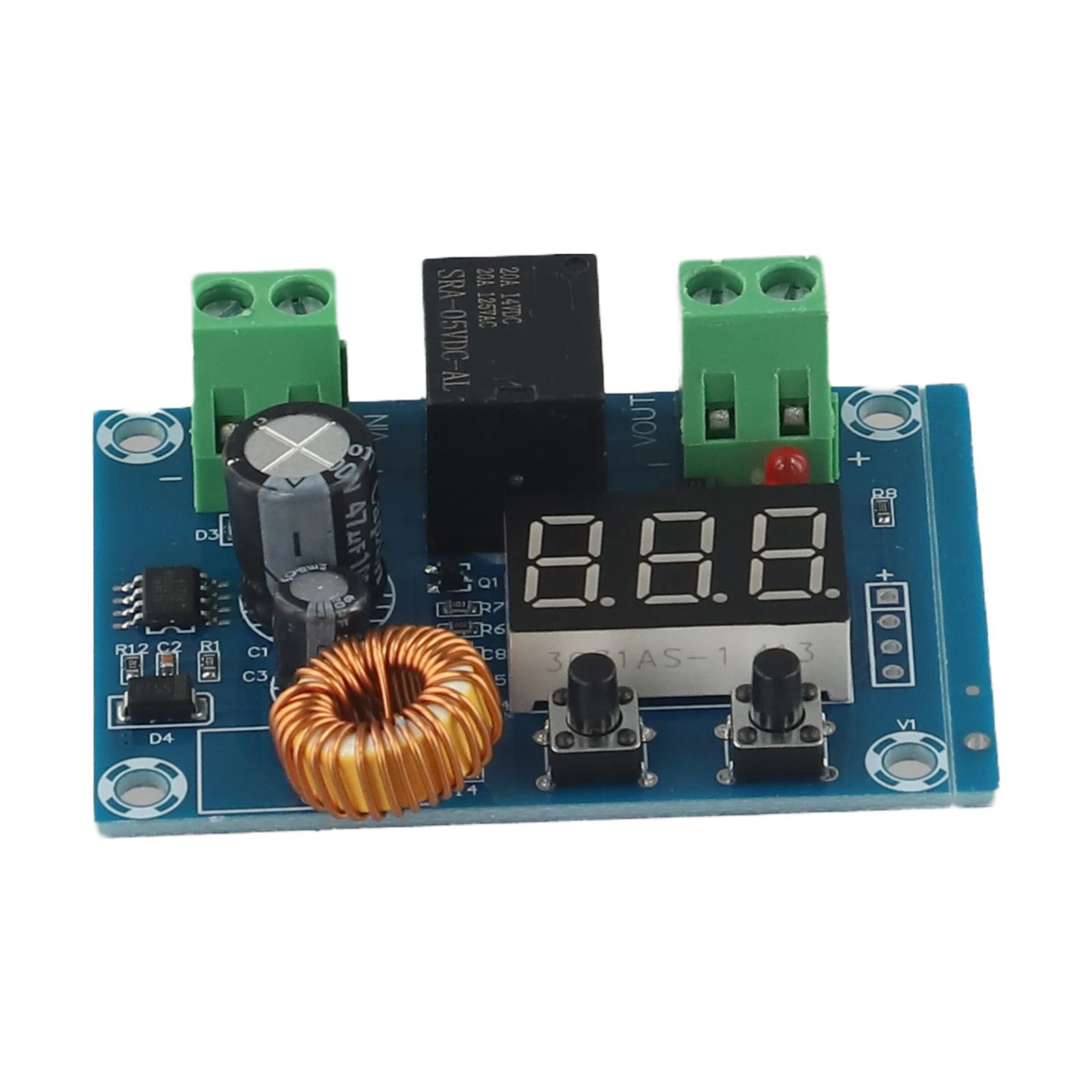 XH-M609 Low Voltage Disconnect Switch Programmable Lithium Battery Voltage Switch XHM609 Cut Off Discharge Protection Module