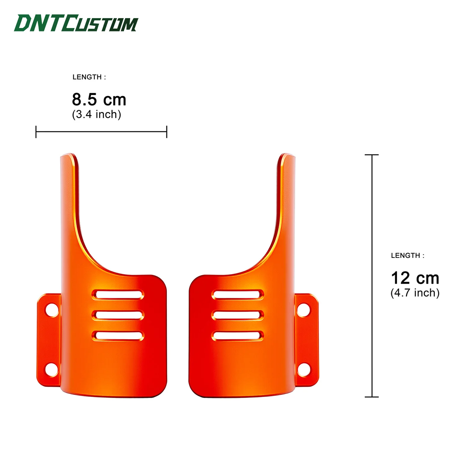 DNTCUSTOM Inverted Front Fork Guards Protector CNC Aluminum Cover for Harley Touring CVO 23-later FLHXSE&FLTRXSE&FLTRXSTSE