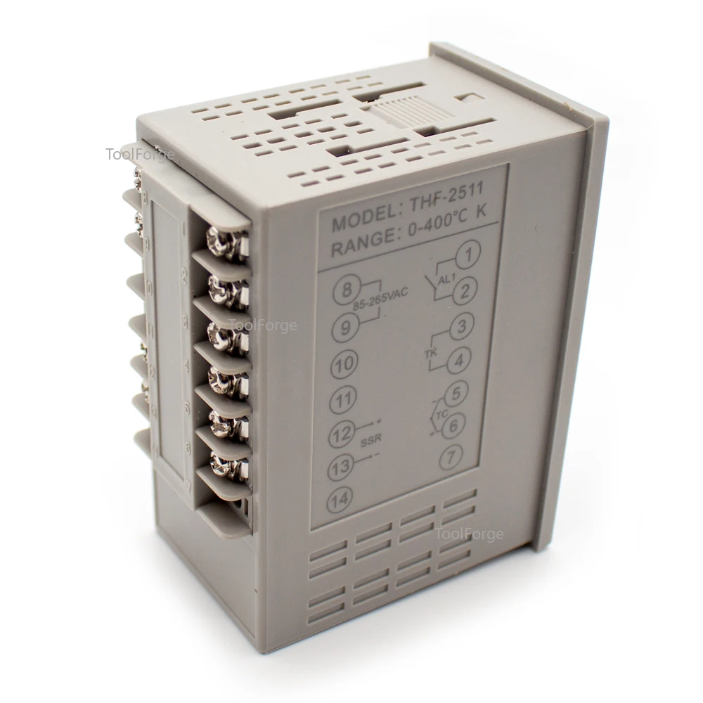 THF-2000 ترموستات كهربائي الوقت ودرجة الحرارة التحكم المتكامل شاشة ديجيتال PID تحكم K نوع التتابع/SSR AC85-265V #6