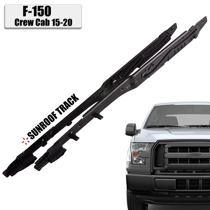 Car Sunroof Track Assembly Repair Kit For Ford F-150 F250 F350 F450 Sunroof Guide Rails FL3Z-1651071-A