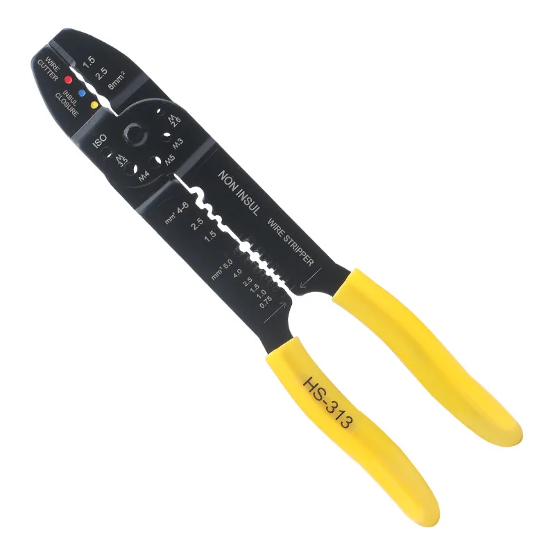

HS-313 Multi-function Wire Cutter/wire Crimping Pliers/wire Stripping Pliers
