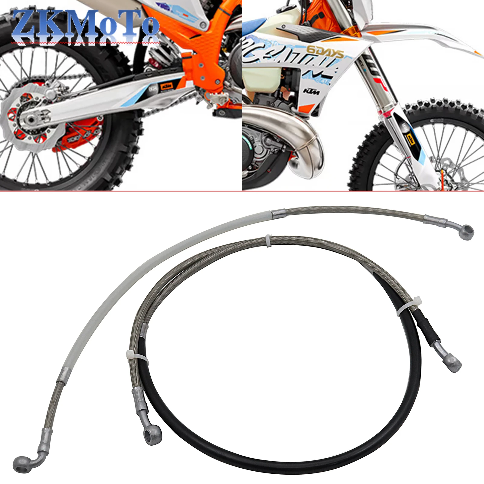 Motorcycle Front or Rear Brake Oil Hose For KTM 125 150 250 300 350 450 500 XCW XCF-W EXC EXC-F SX SXF XC XCF 6 Days 2012-2024