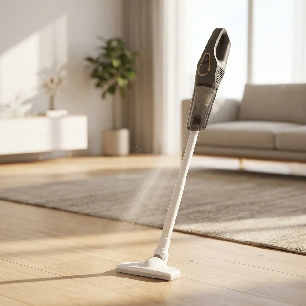 Handheld Cordless Vacuum Cleaner 2 in 1 Design for Hard For Floors and Pet Hair Featuring a USB Charging Option