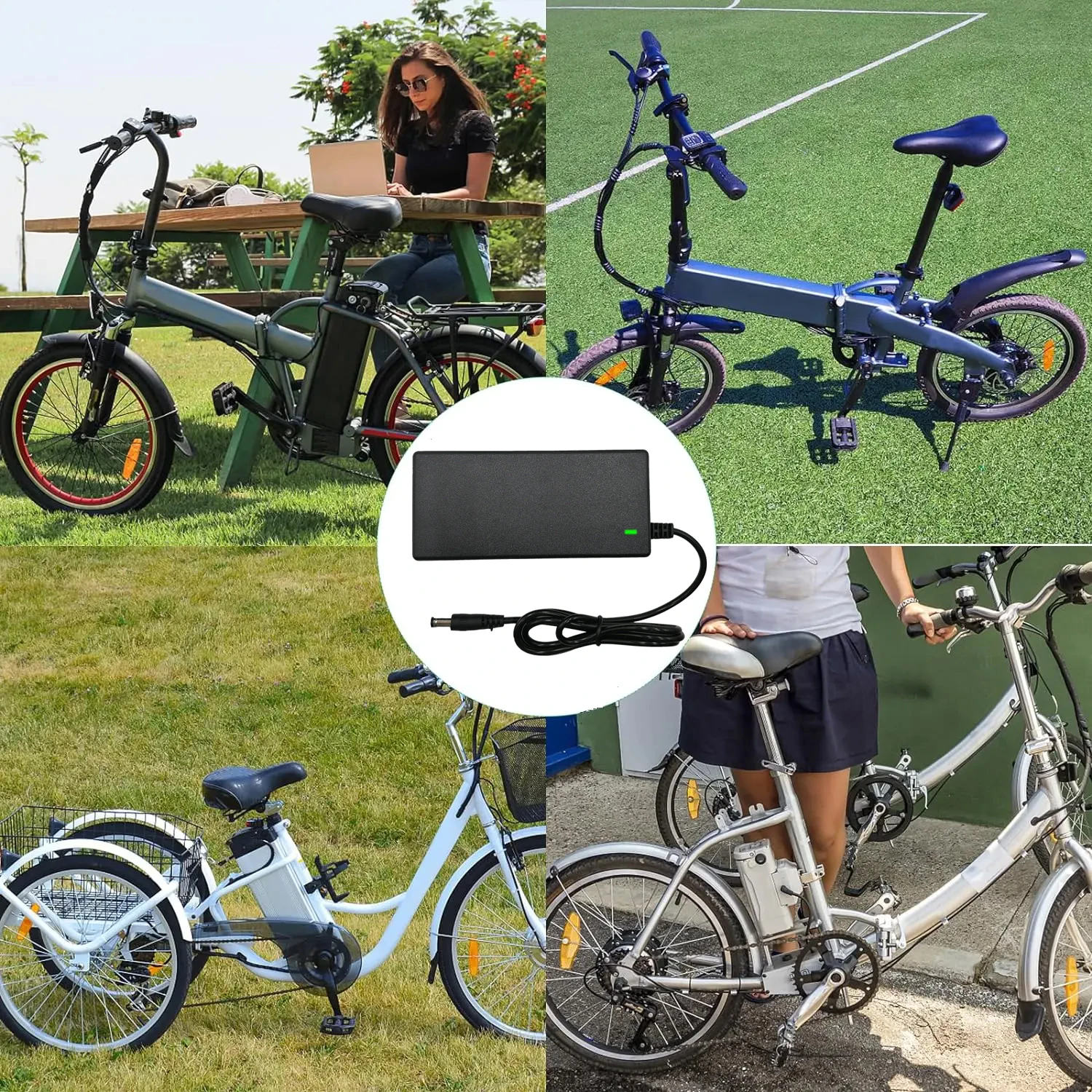 42V 2A DC Scooter-Ladegerät für Isinwheel S9 Pro S9 Max, IScooter I9 Pro/1S, GXL V2, Apex XL, Rival, XR Elite, Vibe & Nova Pro, Glide Pro – Detail 3