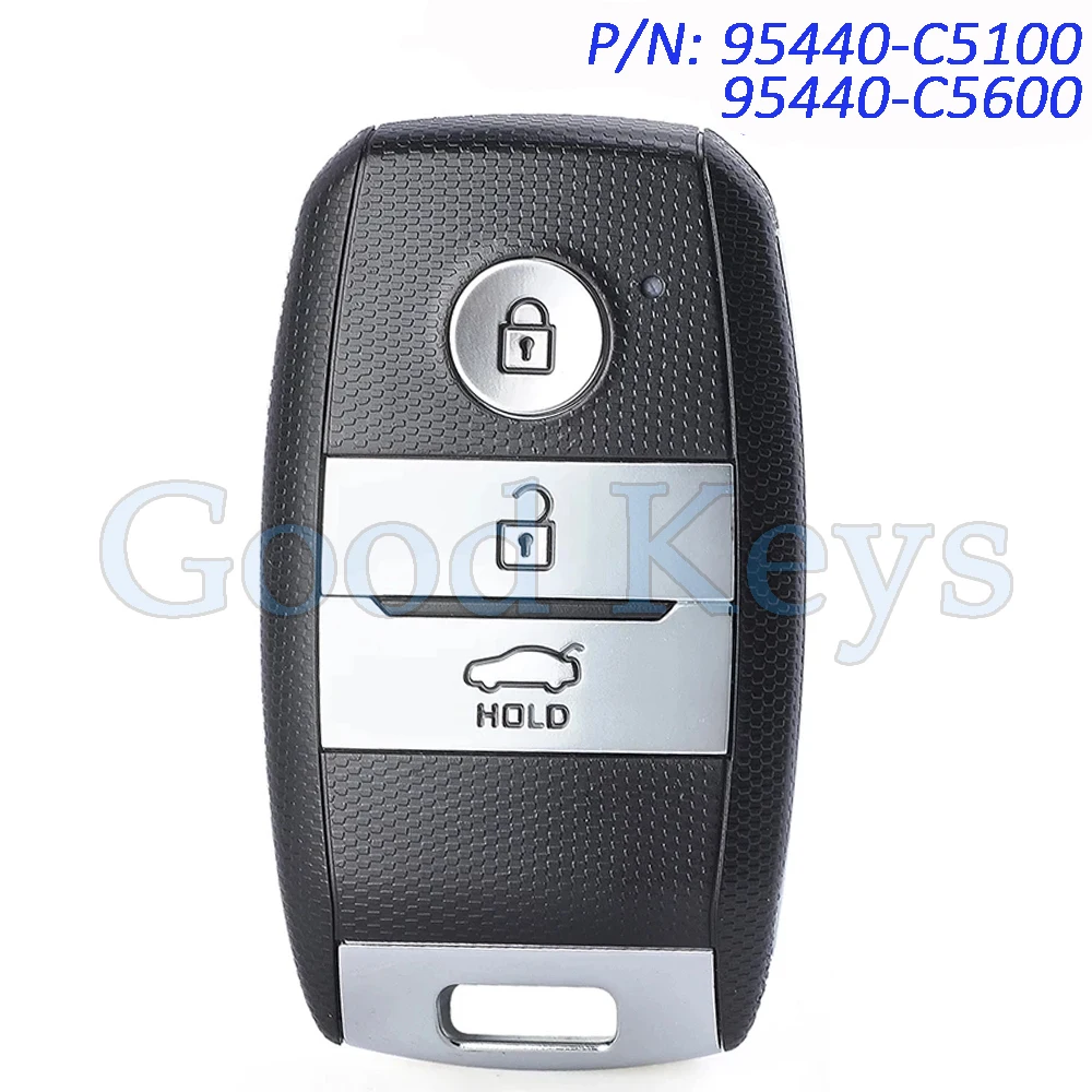 KEYECU 95440-C5100 95440-C5600 Smart Remote Key Fob for Kia Sorento 2015 2016 2017 2018 2019 433MHz ID47 Chip 3 Buttons