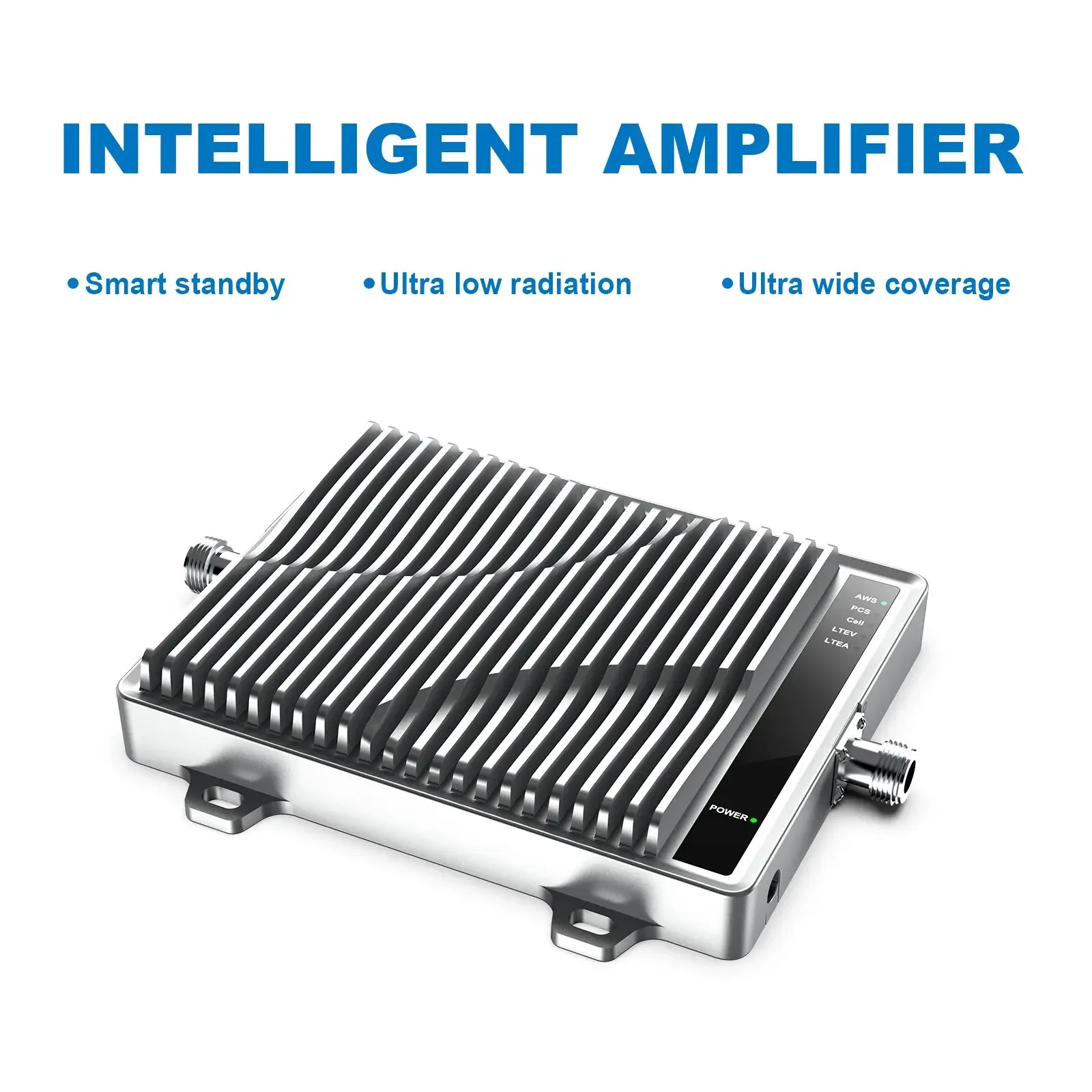 أحدث LCD GSM LTE UMTS 5Band 800/900/1800/2100/2600mhz 2G 3G 4G AGC + MGC مكرر إشارة الهاتف المحمول الجديد/المعزز/مكبر للصوت