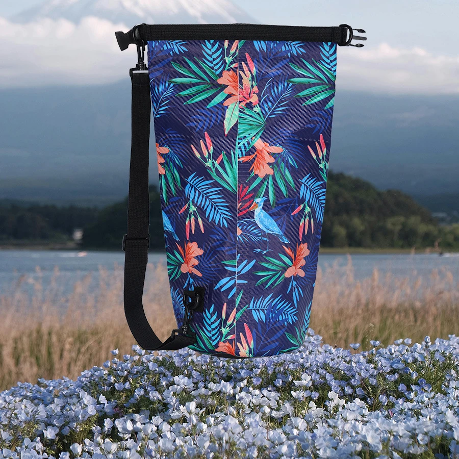 High-capacity  Dry Beach Swimming Bag,Multifunctional Waterproof Outdoor Travel Floating Kayaking Sailing Backpack for Women Men