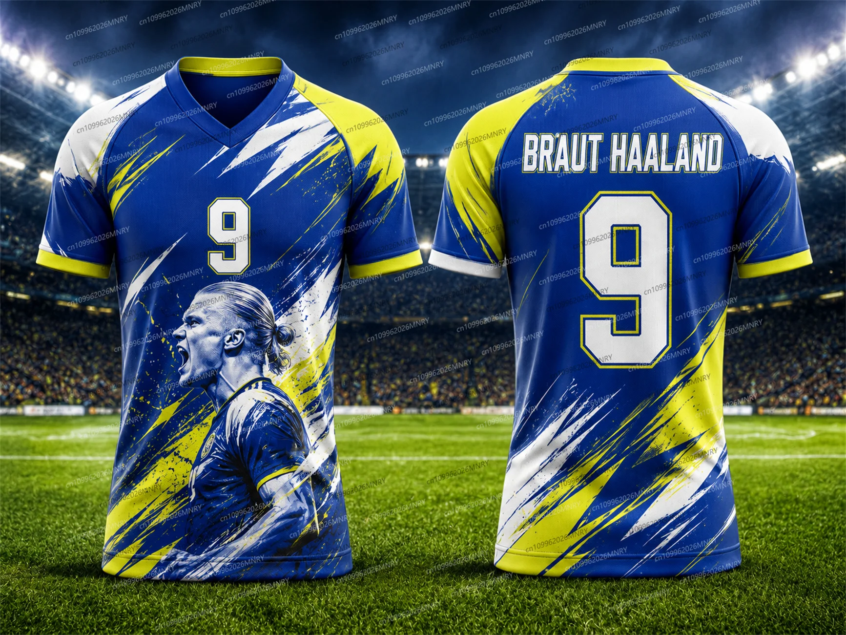 2026 Norway Håland Jersey tops for woman t Jersey Summer Men Jersey Sports Quick Drying Training Uniforms Jersey  Women Jersey