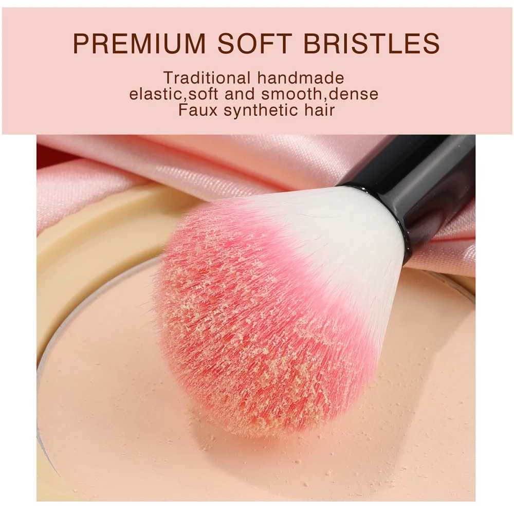 13PCS Portable Makeup Brush Set Soft Makeup Concealer Brush Blush Loose Powder Eye Shadow Foundation Brush Beauty Tools