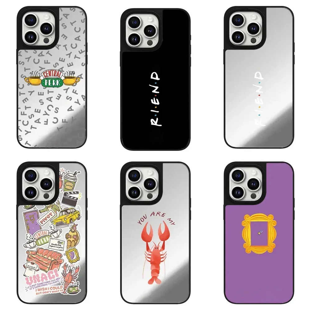 

Lobster Mirror iPhone 11 12 13 14 15 16 Pro Max Case - Protective iPhone Case with MagSafe