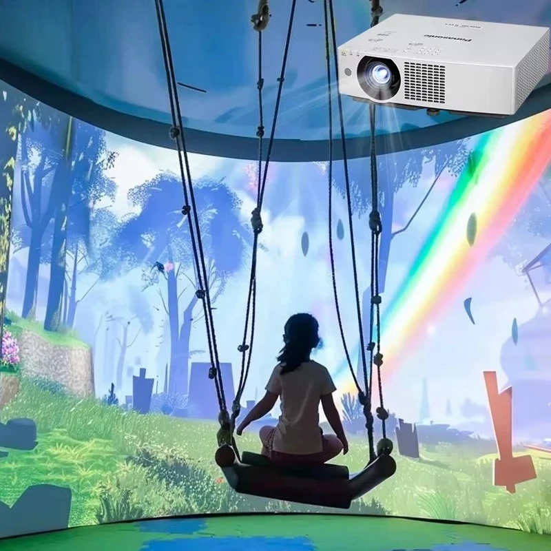 Interactive Wall Game for Indoor Playgrounds Kids' Swing Interactive MR Equipment Indoor Interactive Games Projection