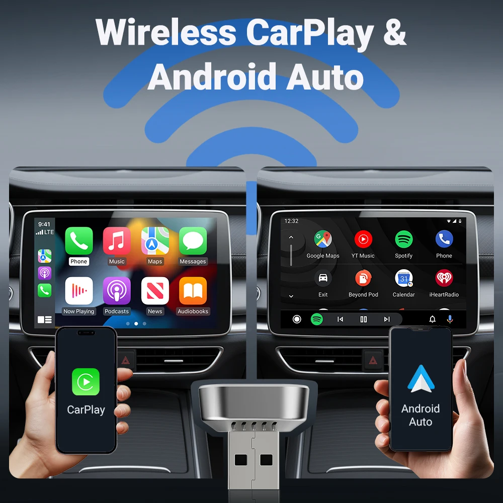 2026 Wireless CarPlay 2IN1 And - Travel Plug Type C recensione e prezzo