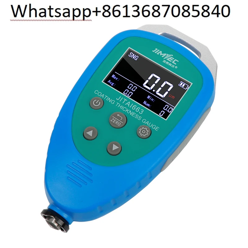 

Paint film tester for automotive inspection JITAI663 Iron Aluminum Dual Use Used car galvanized layer thickness gauge