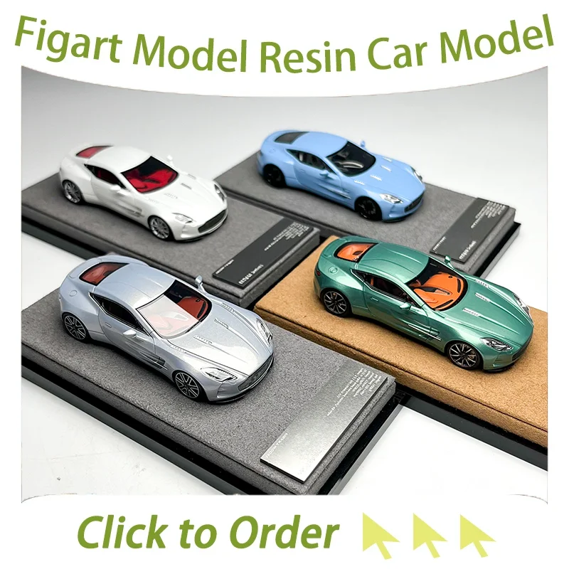 

Модель автомобиля Figart Model Resin 1:64 ONE-77, коллекционная статическая фигурка, сувенир для взрослых, декор