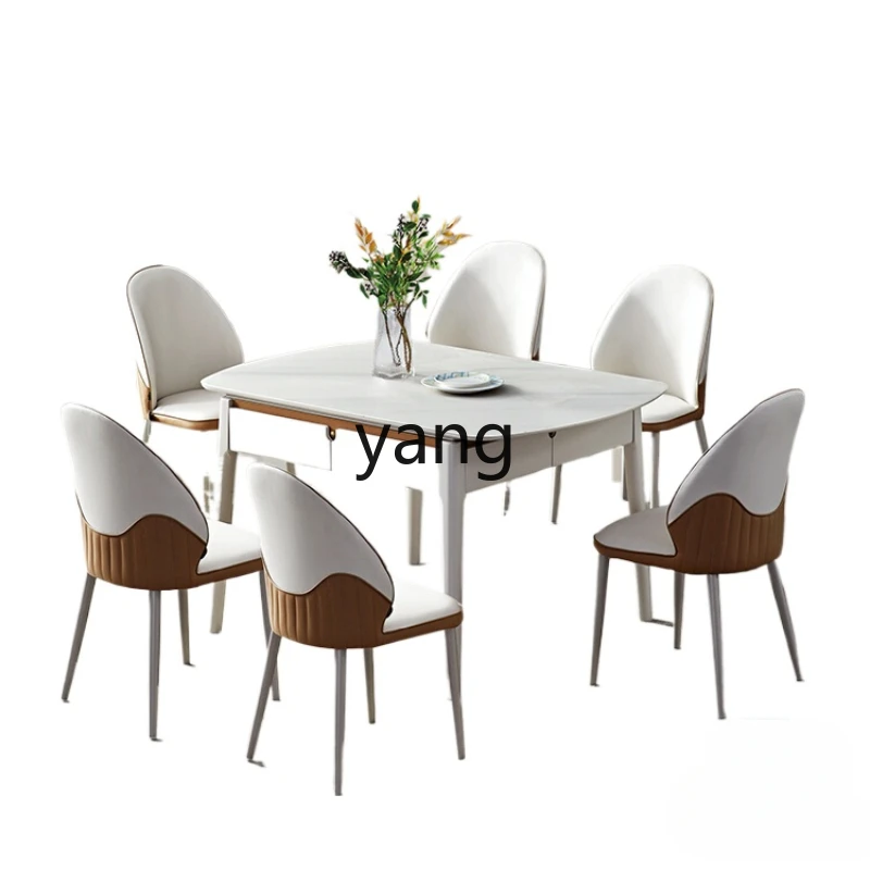 LTT Stone Plate Mahjong Machine Automatic Dining Table Dual-Use Solid Wood Household Dining Table Simple Modern Mute