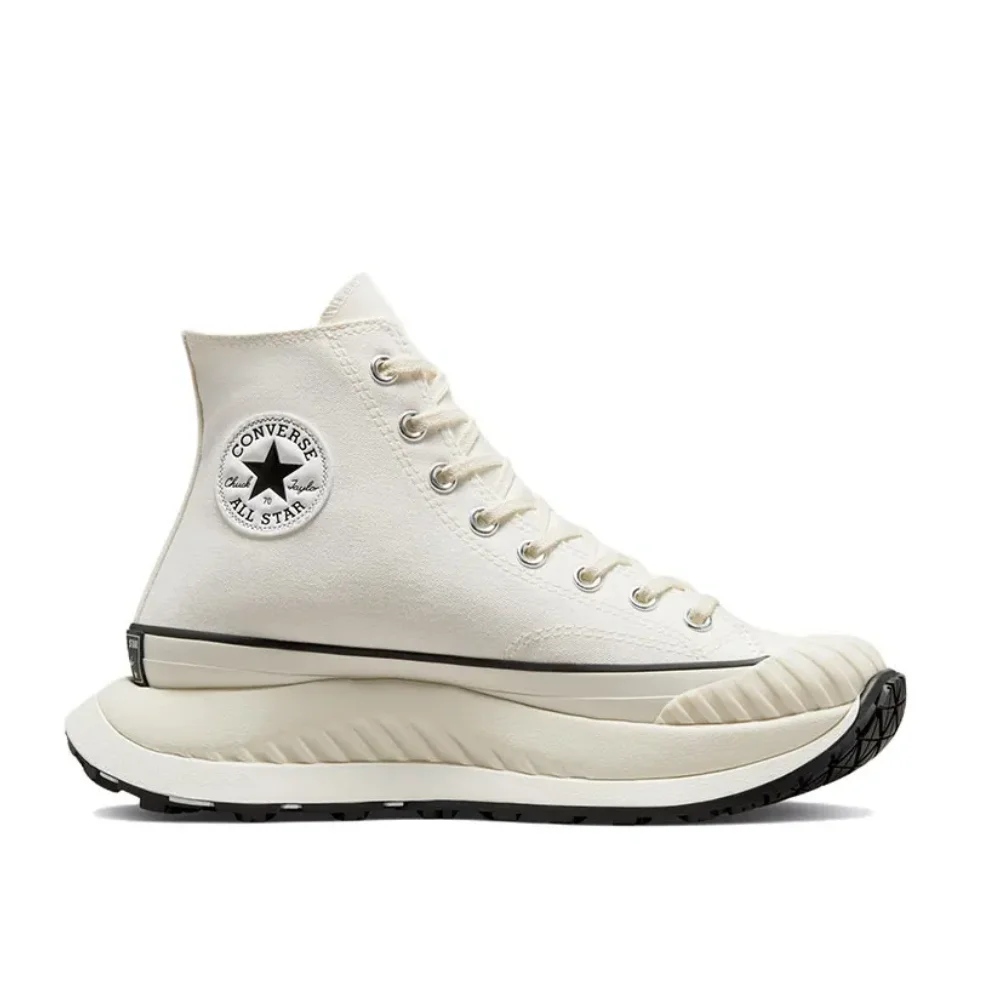 Converse 1970s Chuck Taylor All Star AT-CX Retro Thick Sole Mid Top Canvas Shoes Men's and Women's White