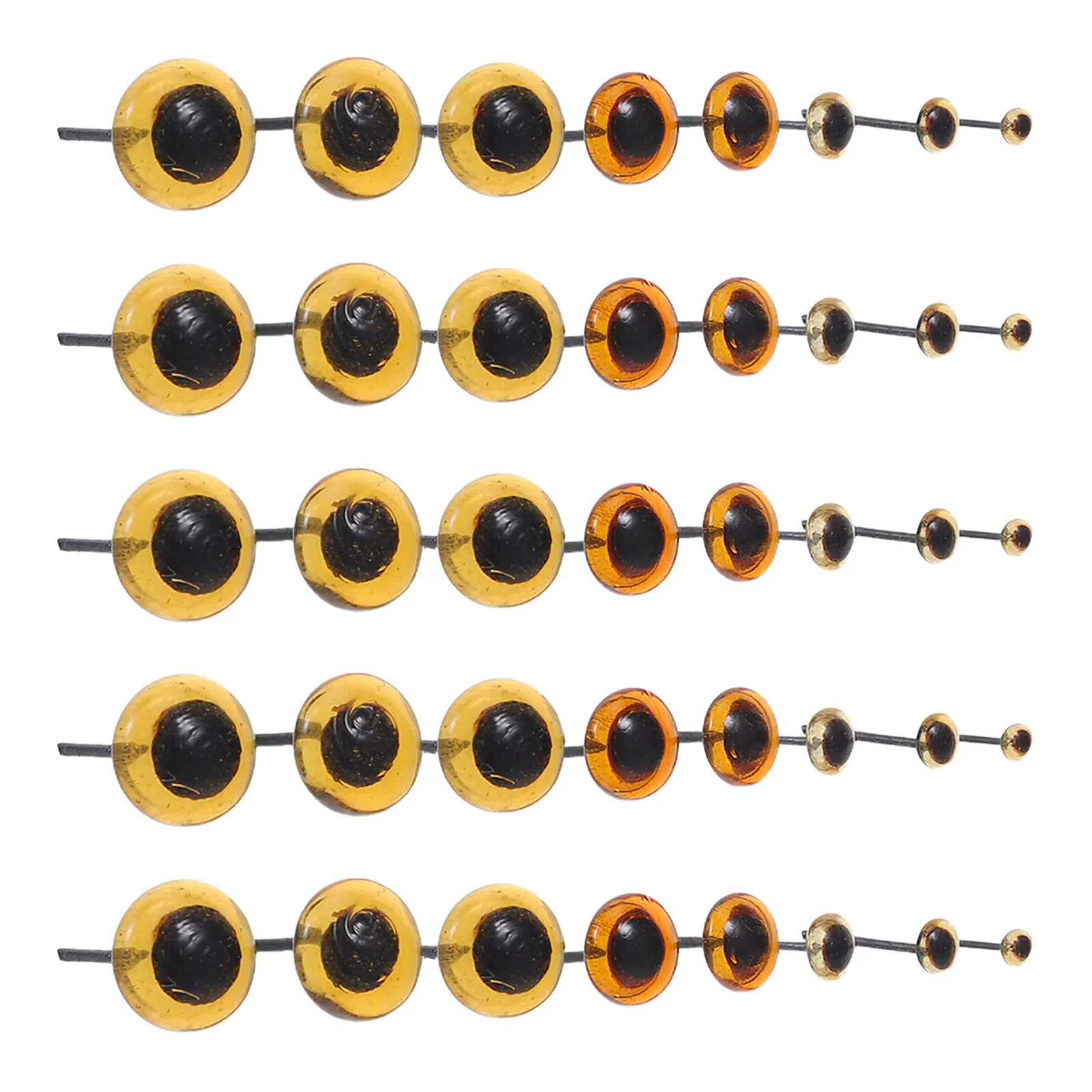 

80 шт. миниатюрных стеклянных глазок, прочные стеклянные глаза для вязаных игрушек амигуруми, фигурок, рождественских мягких игрушек, декоративных поделок