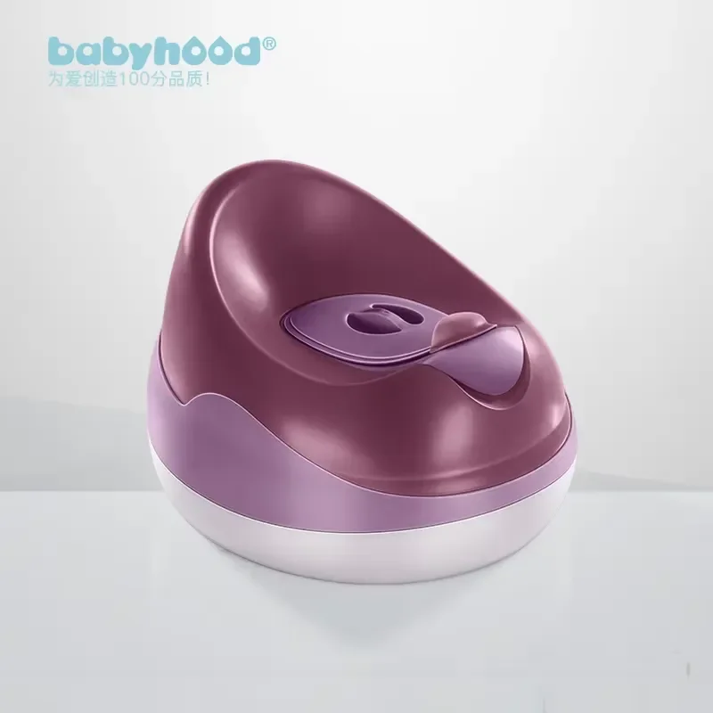Baby Potty Training Seat Plastic Toilet Trainer for Toddlers Kids Bathroom Chair Soft Cushion Portable Infant Learning Tool