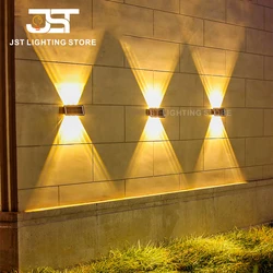 Strong Brightness Solar LED Wall Lamp Waterproof  Outdoor Courtyard Decoration Villa External Wall Garden Layout Wall Spotlights