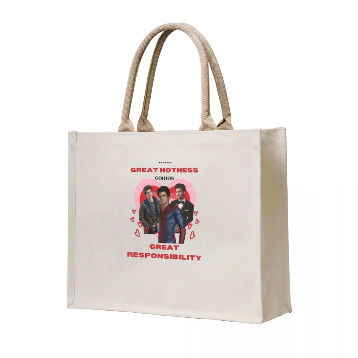 

With Great Hotness Comes Great Responsibility Tote Bag tote bag university Women's handbag eco bag folding