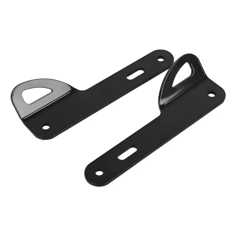 A82M-Black Front End Fork Tie Down Bracket Kit Fit For 1993-2023 Electra Glide Models