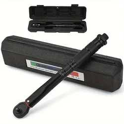 Torque Wrench Round Tube High Precision Adjustable Professional Bicycle Torques Key Ratchet Car Bike Automotive Hand Tools