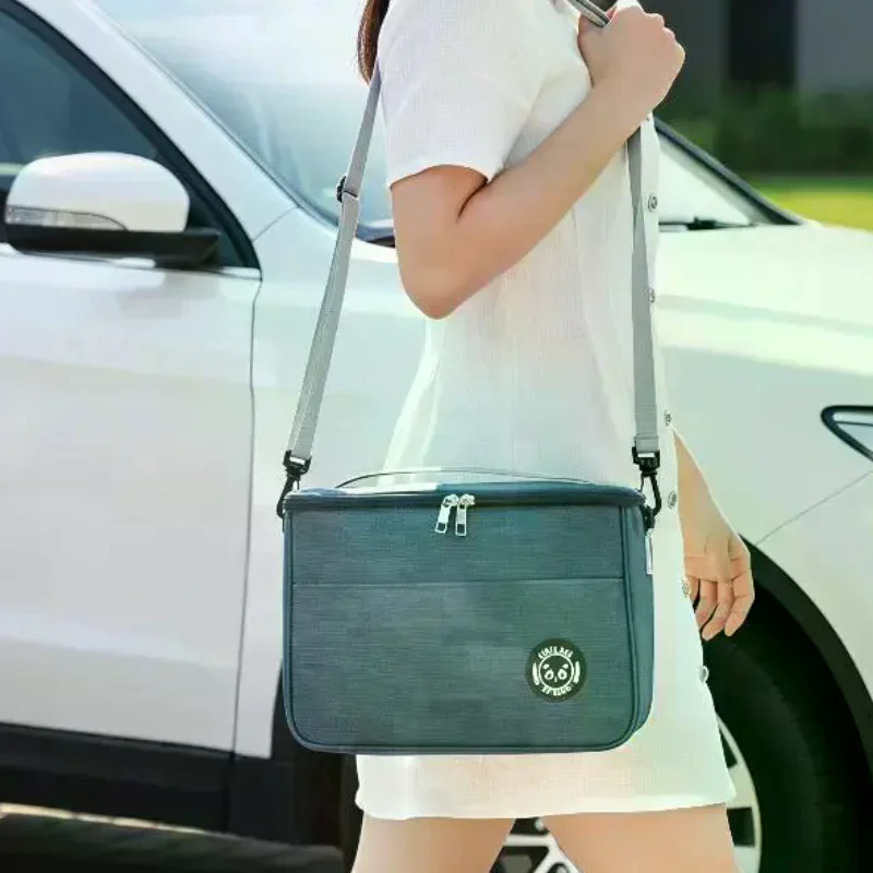 Insulated Lunch Bag Waterproof Leakproof Large Capacity Reusable Thermal Tote for Kid Adult School Work Picnic Travel