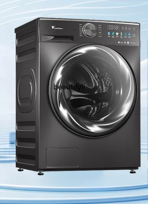 

Roller washing machine water Rubik's cube small ebony 10kg automatic household M18T