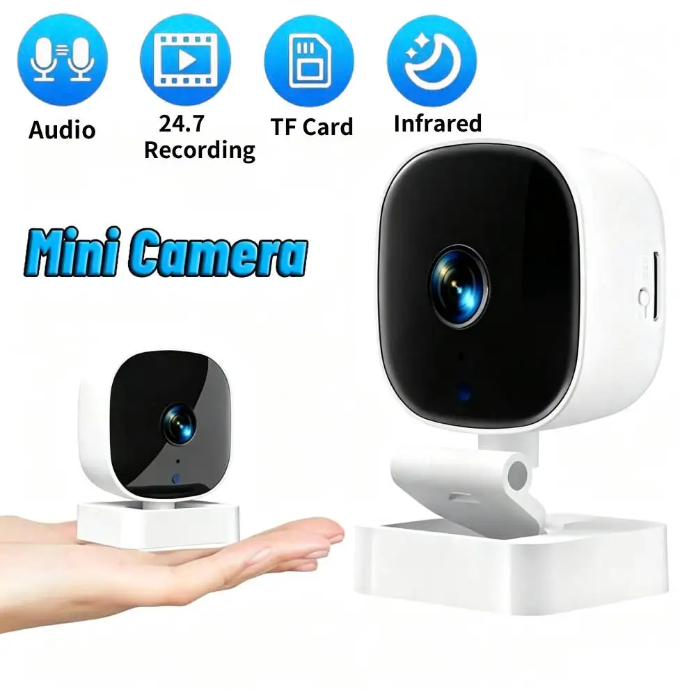 5MP WiFi Security Camera, 2K HD Smart Home Monitor with Night Vision & Motion Detection, 2.4GHz Camera