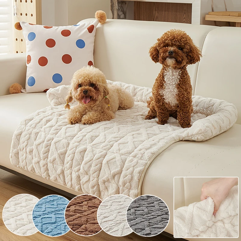 

1pc Non-Slip Scratch-Resistant Luxury Plush Pet Bed,Ideal for Small To Medium Breeds, Ideal for Small To Medium Breeds /Dog Bed
