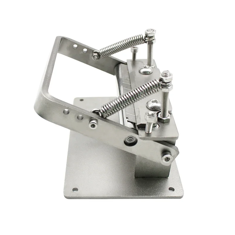 Stainless Steel Leather Mathier Machine, Peeling Tools, Cutting, DIY Handcraft, Leather Strips, Belt Thinning Machine