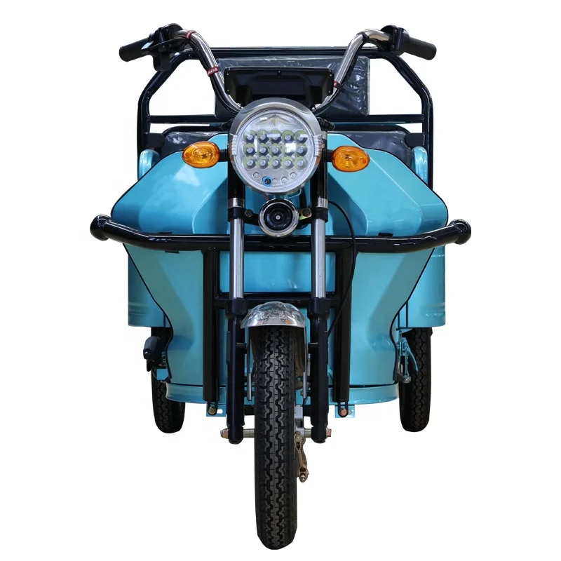 650W 3-Wheel Electric Tricycle 48v 60V Family Cargo Recyclable Open Body Electric Tricycle for Farm Use