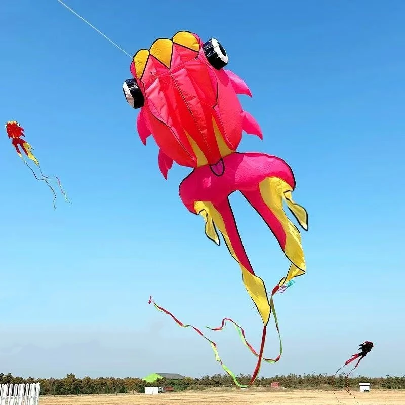 Fish Kites goldfish kites flying soft kites for adults kites toys inflatable kites factory beach kites string line nylon fabric