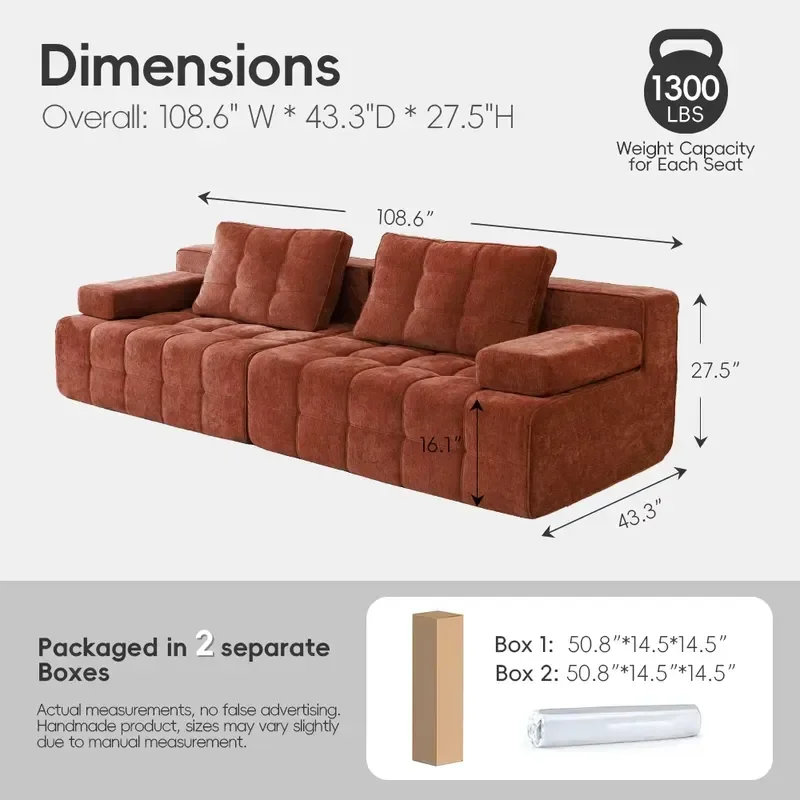 Modular Sofa Cover for Lawrence Compression Set Foldable Bed Living Room Furniture Protector Vacuum Storage Compatible