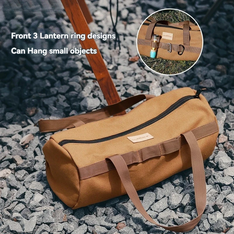 Estuche de transporte para pícnic al aire libre, bolsa para acampar, bolsa para cubiertos, bolsa para vajilla de gran capacidad, bolso portátil para suministros de viaje