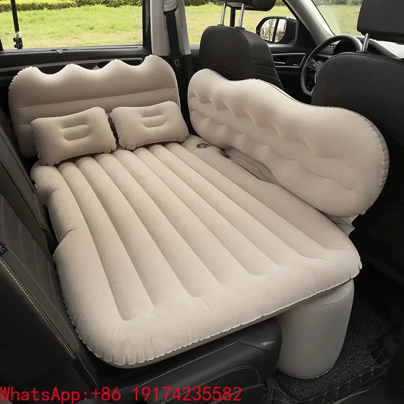 

Car Travel Bed,Rear Seat Air Mattress, Outdoor Camping Sleeping Mat, Convenient Car Sofa Bed,Travel Essential Accessories