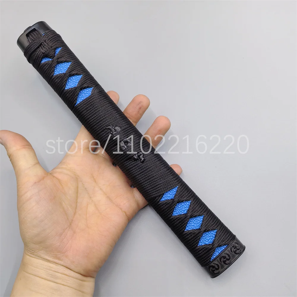 مقبض معركة لطيف Tsuka Hilt الصلب الحديد Tsuba Handguard Fuchi Kashira Menuki Habaki Seppa لليابان الساموراي كاتانا أجزاء السيف