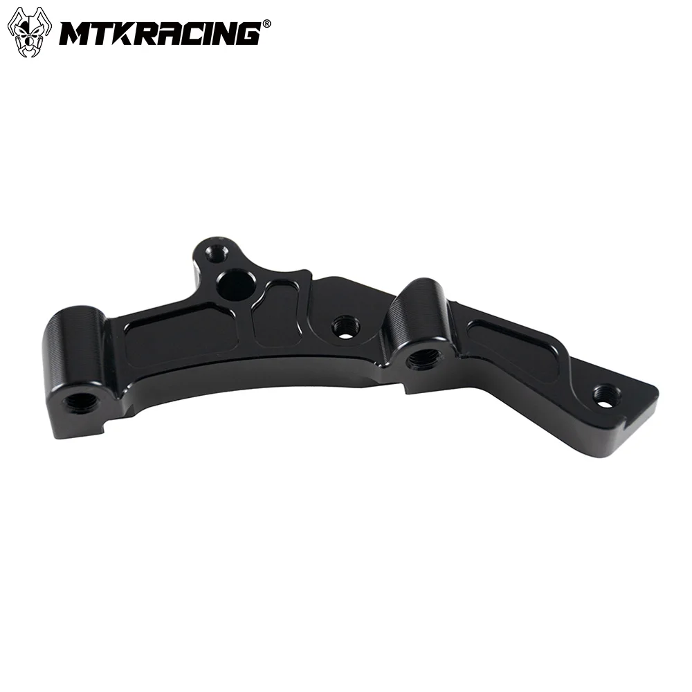 MTKRACING Transfer code For HONDA FORZA 350 2019-2024（256MM）Motorcycle Brake Caliper Bracket Front Disc Brake Caliper Mount