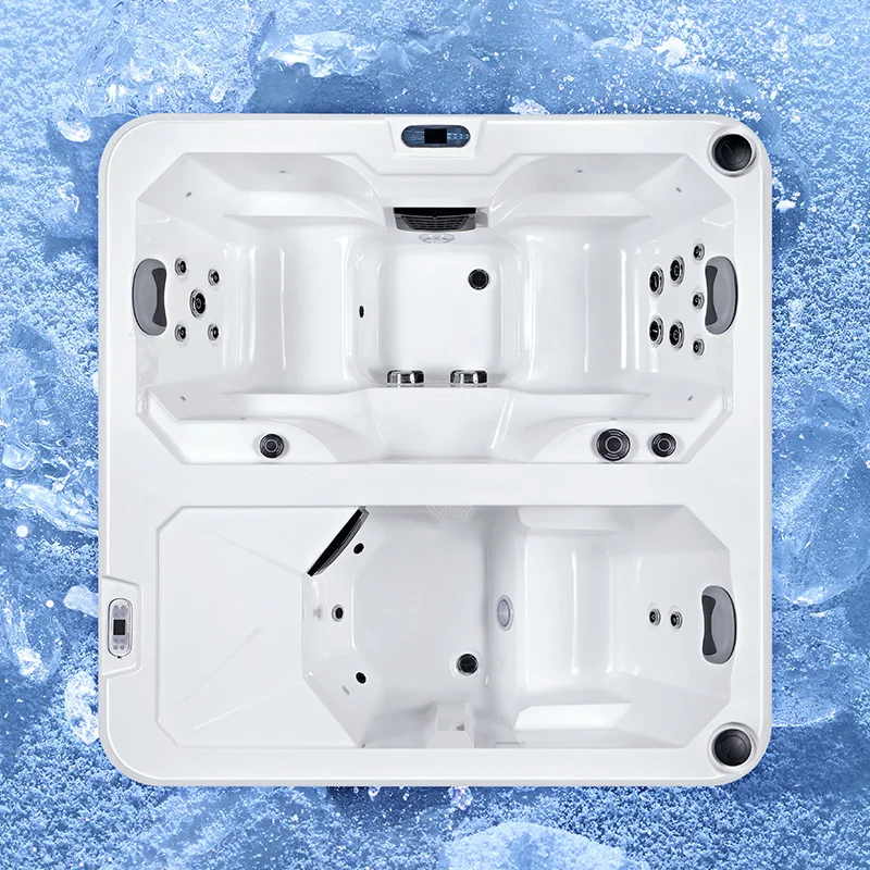 Intelligent Constant Temperature Heating For Outdoor Hot Cold Tub Surfing Bubble Ice Bath Recovery For Hotels
