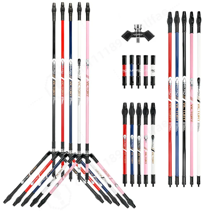 Carbon Fiber Stabilizer Balance Bar, Shock Absorption Counterweight for Competitive Recurve Bow, Archery Shooting Competition