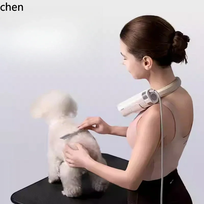 

Neck hair dryer Handheld water dryer Cat dog hair pulling machine Blow drying artifact