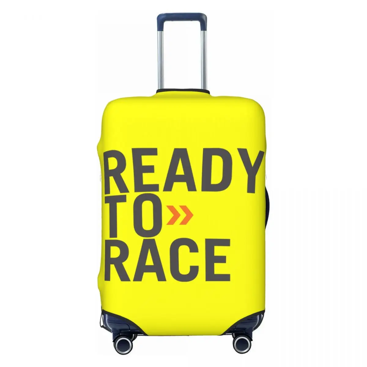 

Custom Ready To Race Luggage Cover Fashion Motorcycle Rider Racing Sport Suitcase Protector Covers Suit For 18-32 inch